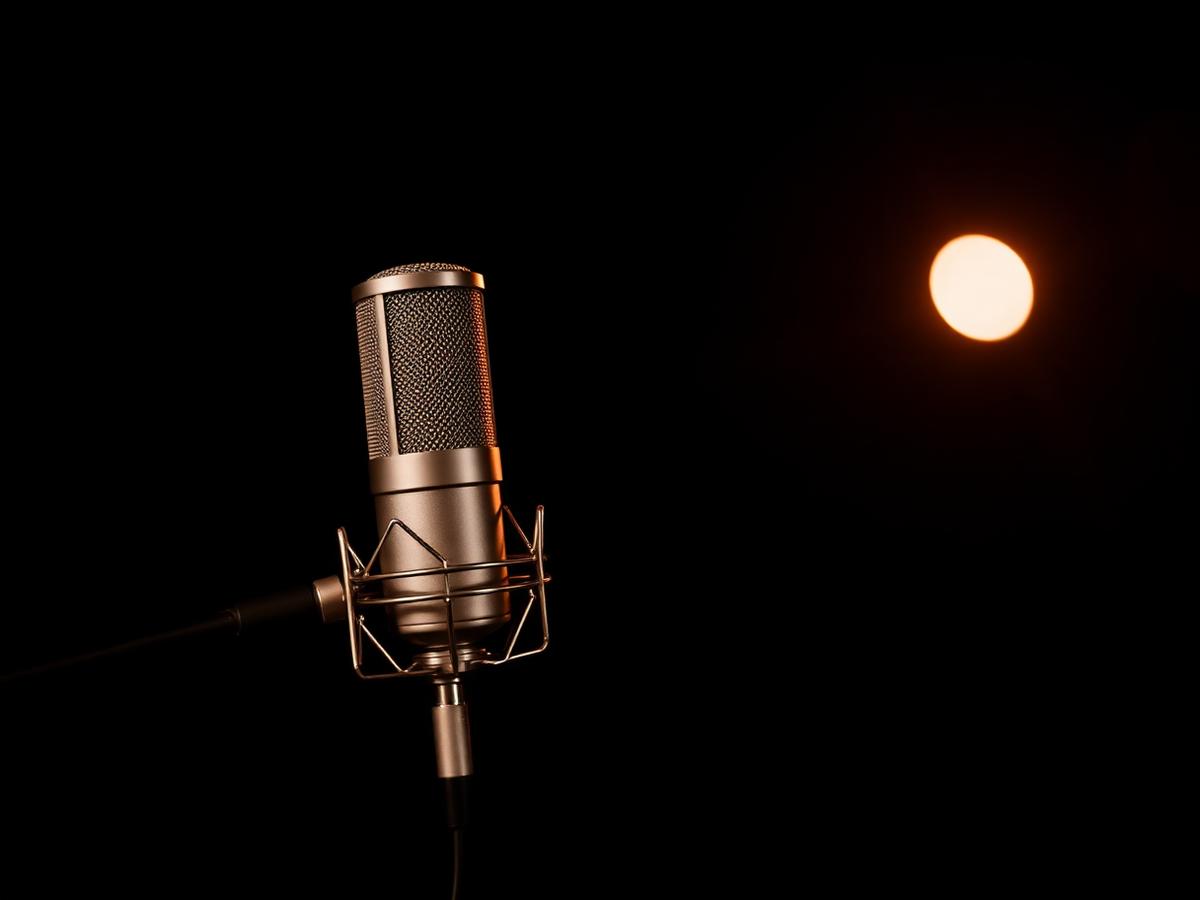 Studio condenser microphone